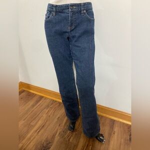 Classic Women's Dark Blue Straight-Leg Jeans
Item# TSj32